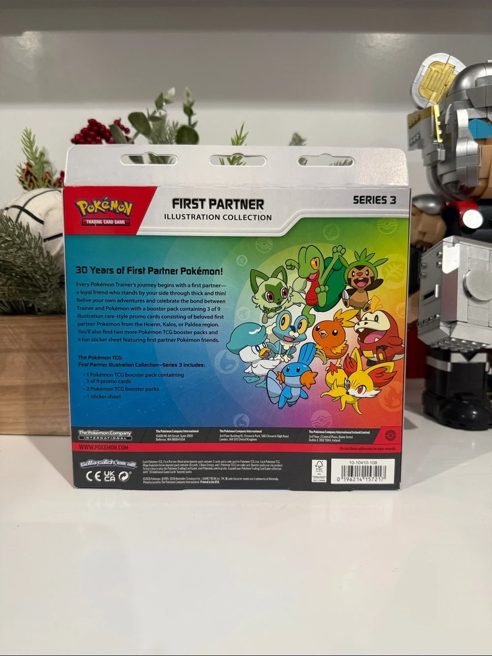 New box Pokemon First Partner Illustration Collection - Series 3 TCG